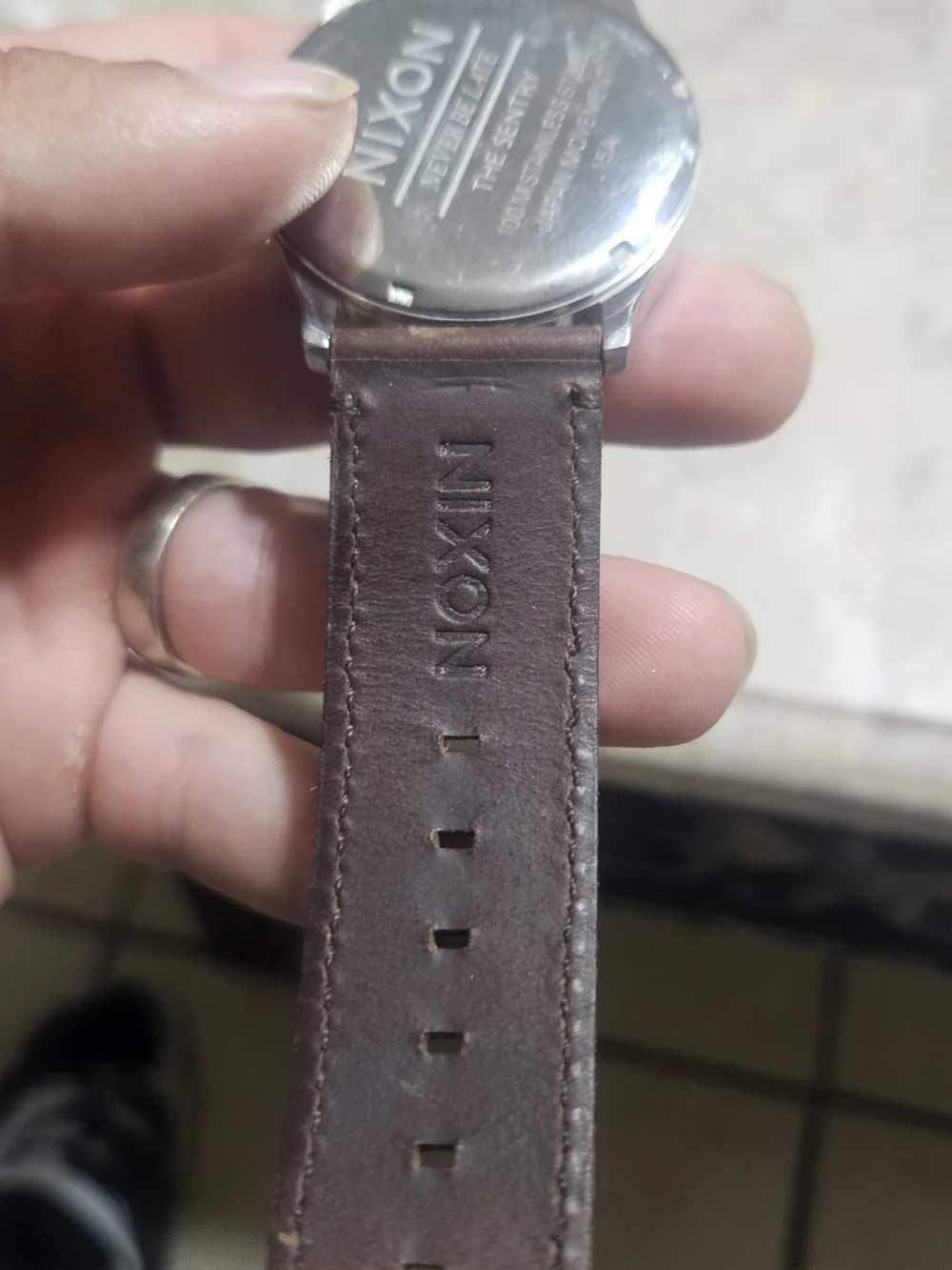Nixon Sentry With Brand New Battery